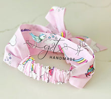 Load image into Gallery viewer, Unicorn & Rainbowd Headwrap