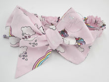 Load image into Gallery viewer, Unicorn & Rainbowd Headwrap
